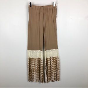 Kori America BoHo Wide Leg Pants Tie Dye Small 割引送料無料 Ameri LAYERED PANTS WIDE その他